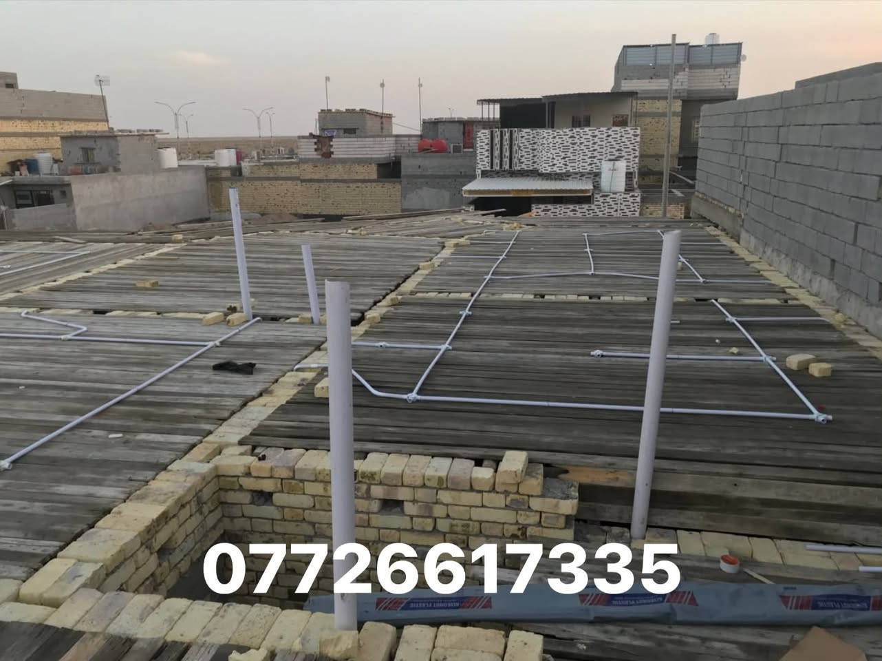 الكهرباء مو بس وايرات … الكهرباء فن وترتيب
جانب من عملنا في تأسيس الكهرباء 
***********
