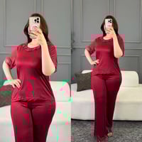 تراك نسائي • دانتيل • فري سايز ٥٠-٨٥كغ