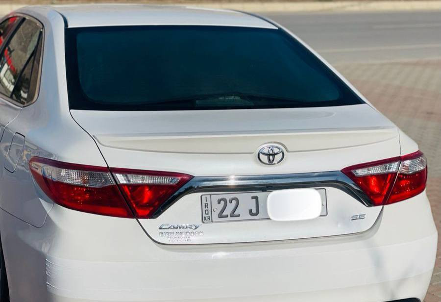 تۆیۆتا کامری 2017 مواسەفات SE ئەمریکی  سپی
 (دوو پارچەی بۆیاغە 
بۆنیت چاملغ سەکن 
،دوو دەرگەی لای سەیاق
 بەس پەمپە بەبی تەحدیل 
١٢٥٠٠٠میل رۆشتوە 

سعر لە کۆمێنت داوابکە ڕاستەخۆ بۆت دیت 📩 

،گێرو مەکینەو کارەبایتی بەشەرت هەزە و سەنەوەی نویە تا ٢٠٢٨ 

ژمارەی خاوەنی 
***********
