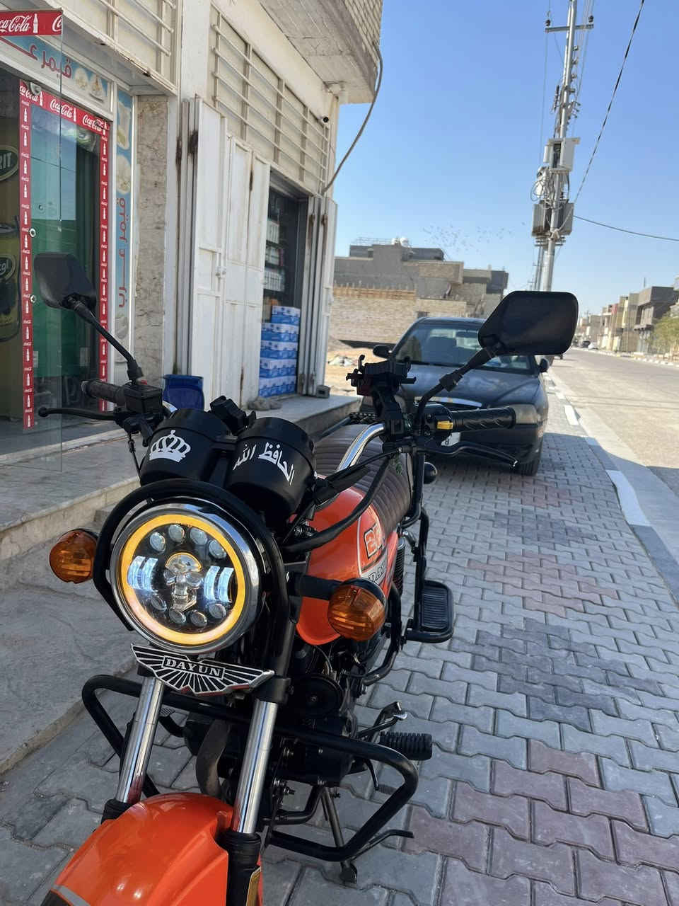 سلام عليكم دراجه دايون للبيع موديل 2023مكينة 200مرقم كربلاء دراجة نضيفة 
سويجين 
لوحتين 
دبل اشارة 
زوج مرايات بطح هديه وياه 
دراجه نضيفة وحلوه 
مكاني كربلاء حي الميلاد 
السعر (2300)
وبيه مجال للشراي


**إذا كنت صاحب هذا الإعلان وتريد حذفه لأي سبب، رجاءا أرسل رسالة إلى الدعم الفني**