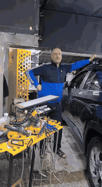 بولش جميع انواع السيارات 75الف 
ويه الحمام الناشف 
العنوان بغداد العامريه شارع المطبعه *********** @إشارة
