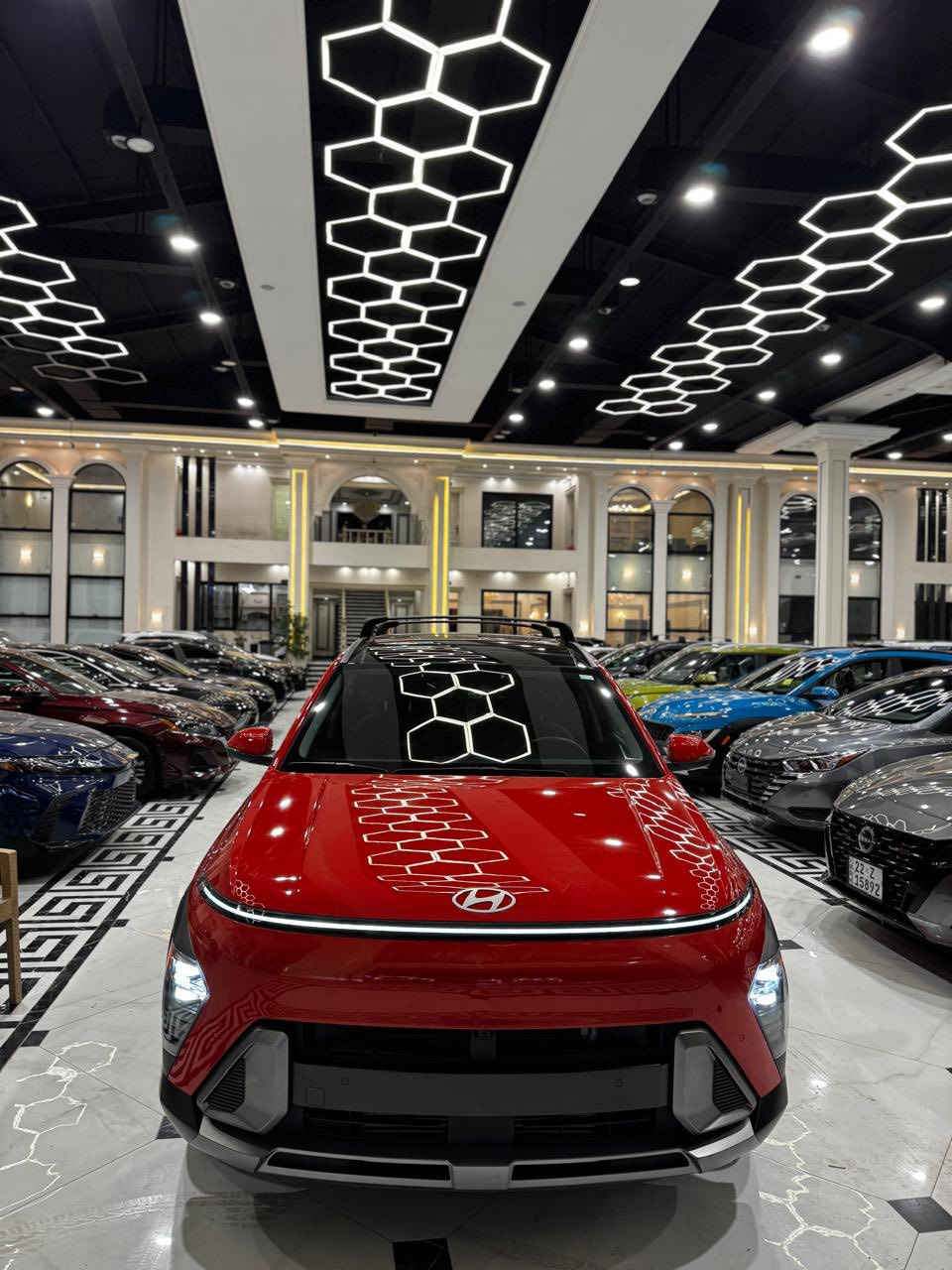 السلام عليكم 
هونداي_كونا _وارد امريكي 
2024  HYUNDAI KONA, SEL

موديل 2024
مواصفات 1/1 فول  

السعر :175$ ومجال قليل

بدون رقم_يترقم شمالي فقط 

مواصفات:
1.بصمة+بصمة ابواب 
2.رادارات خلفية وجانبية 
3.تحكمات استيرن
4.اشاير بالمري 
5.كامرة دوارة 
6.حساسات ب الاطارات
7.حساسات امامي+جانبي
8.تدفئة بالكشنات 
9.كشنات مخمل 
10.مانع انحدار
11.مانع انزلاق 
12.سلايت (فتحة)
13. ماشية 12 الف
14. 5 كاميرة 

الحادث :
بدون صبغ شرط الفحص ( قبغ الصندوق بارد شبر )   -  💯 
الايرباك: سليم 💯 

العنوان:اربيل 
الرقم: ***********    واتساب
