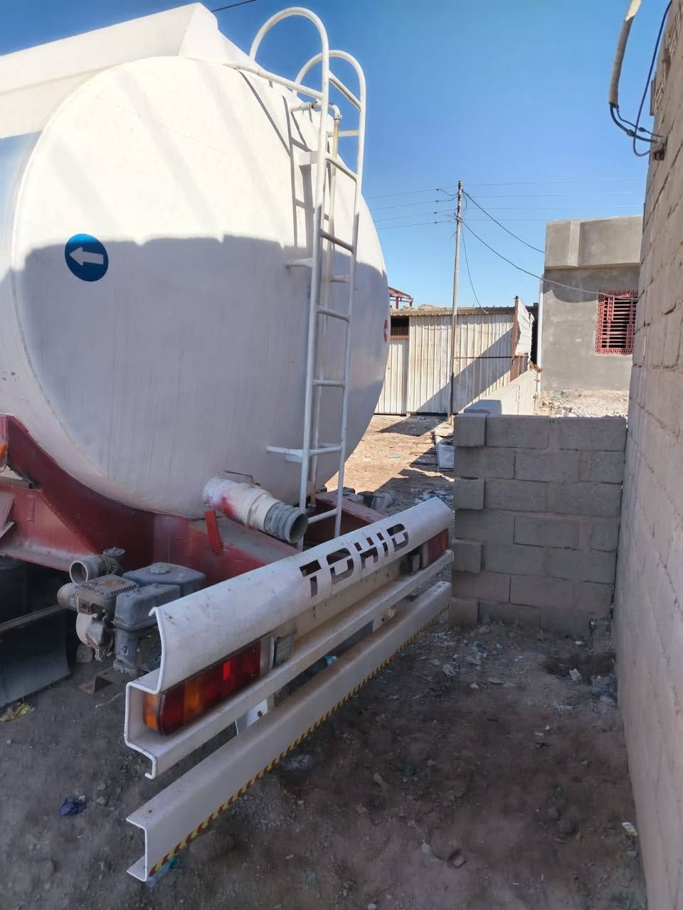 السلام وعليكم تانكي ستيل 38طن الاستفسار رقم الهاتف ***********
