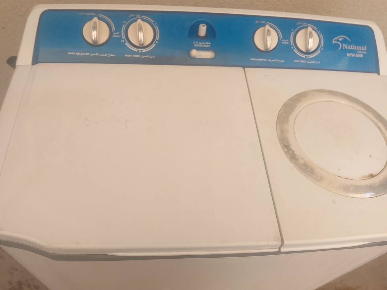 غساله كبيره ونضيف حجم 17كيلو السعر ب65 الف مكاني المعقل هاتف *********** واتساب متوفر
