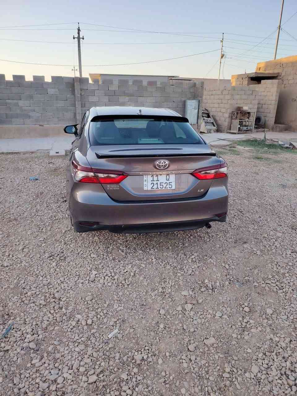 كامري2022 حره تحويل مباشر  رقم بغداد ضرر بنيد جاملغ لسعر180قابل لتفاوض
***********
