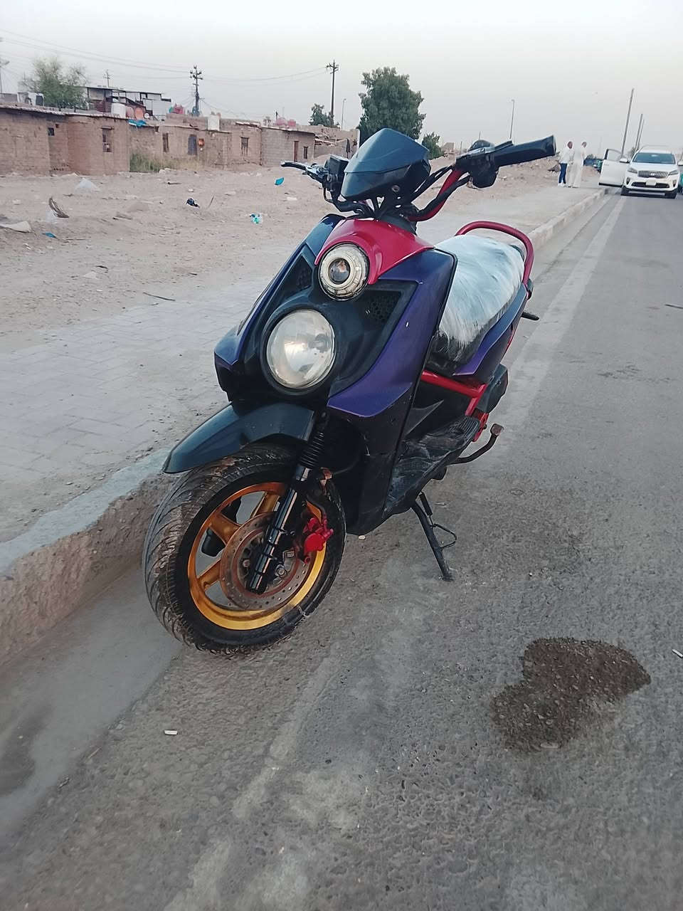 سكنس جبلي دراجه جاهزه نص نكره  شلعه ومعدل كلوب امامي عالي وناصي ورماش وهورن وقفال صندوك مكينه مفتوحه مره وحده فقط سعر ٧٥٠ الف قفل رادله ترتيبات بسيطه مكاني موفقيه رقمي 
***********

