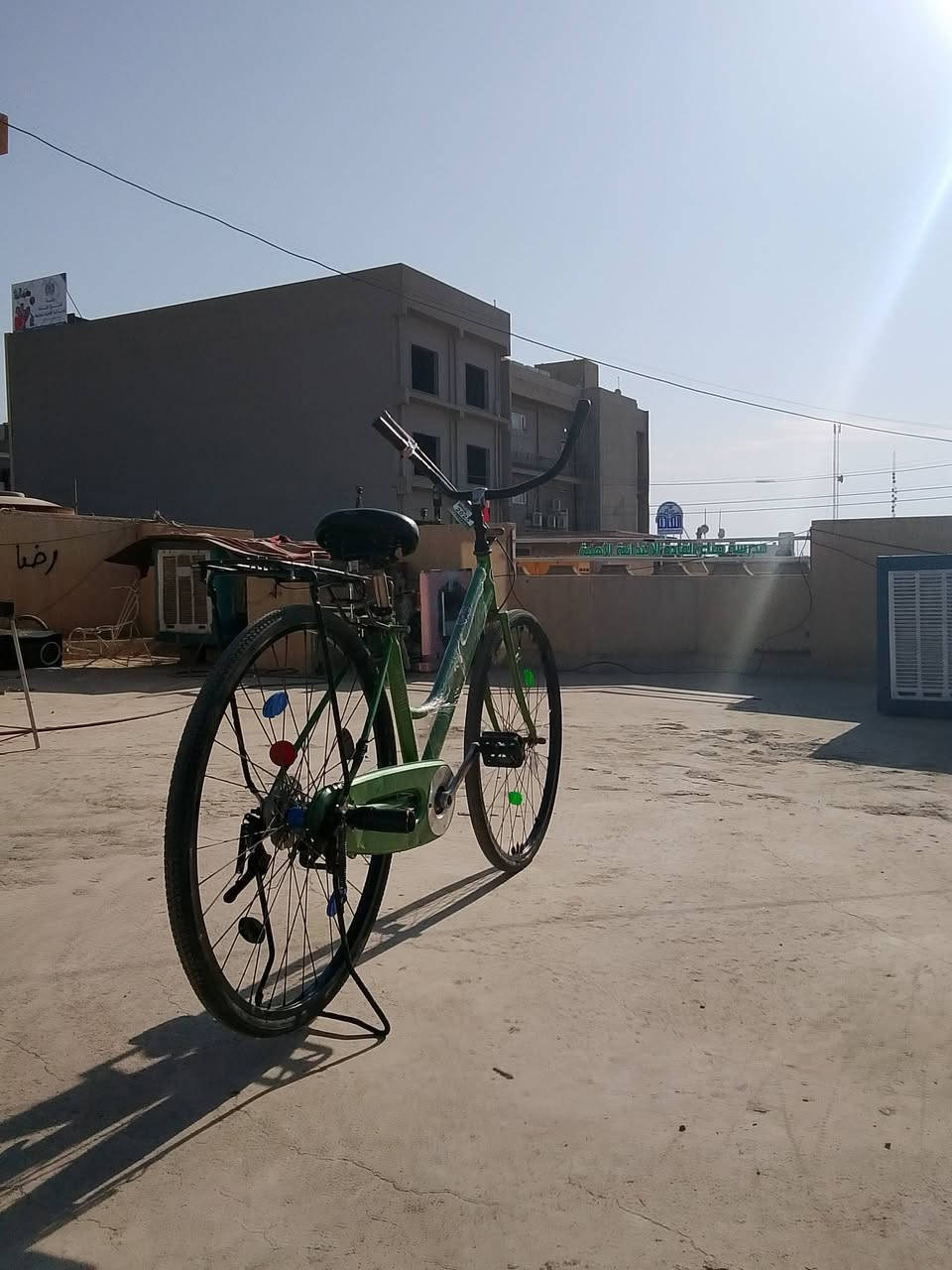 للبيع بايسكل عبد الحليم
البايسكل نضيف
ما ناقصو اي شي 

مكاني موصل الايسر
ويا جاملغات 2 اصليات
السعر 75
ابو 60لاتعلق
الاستفسار اتصل على👇🏼 
***********
