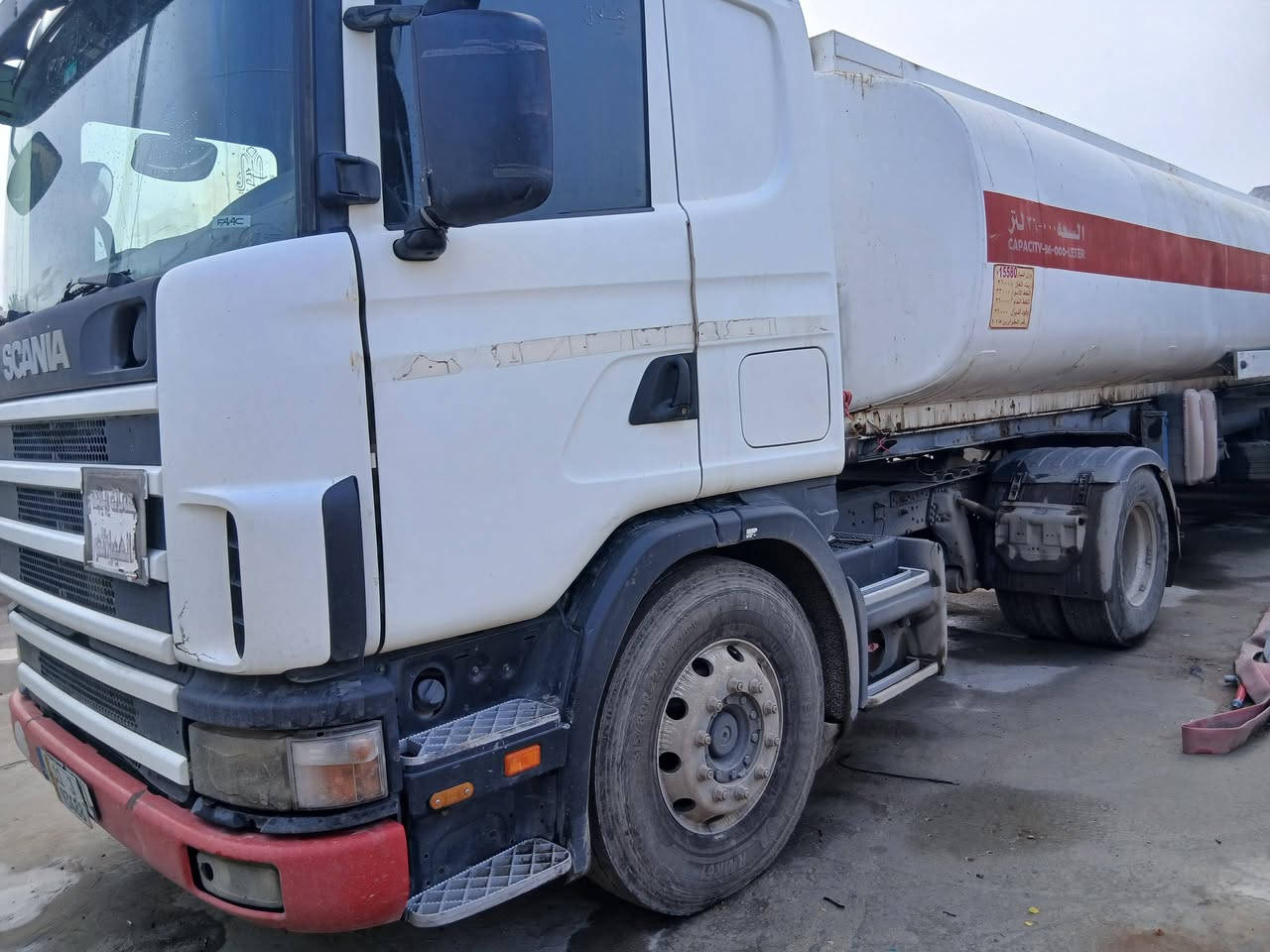 سكانيه البيع ٢٠٠٤ كامله تخم تاير مكينه وكير خير من الله سعر ١٨٠$ ***********
