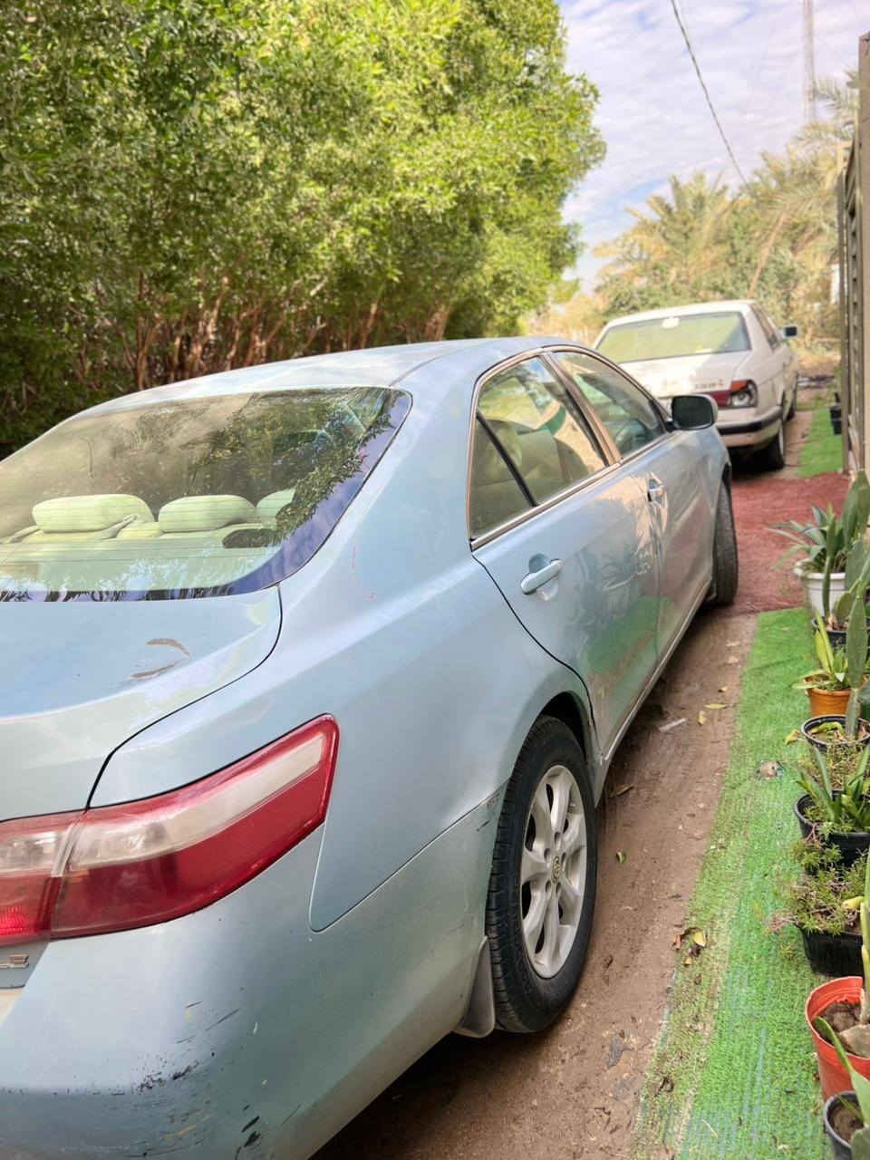 كامري 2007
السياره مكفوله من العيب الشرعي ومن الضربه القويه 
گير جديد مكينه جديده 
حداديه 70% تايرات جدد سياره جاهزه 
سعرها 70 ورقه وبيها مجال 
مكان السياره ذي قار 
رقم الهاتف ***********
