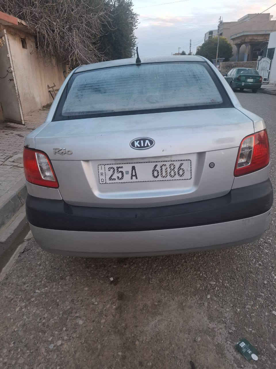 كيا ريو للبيع
موديل 2008 كير عادي
محرك 14
رقم كركوك مشروع وطني
سنوية لحد 2030  
سيارة بدون ضربة بدون صبغ
سعر 68 وبي مجال
رقم هاتف***********

