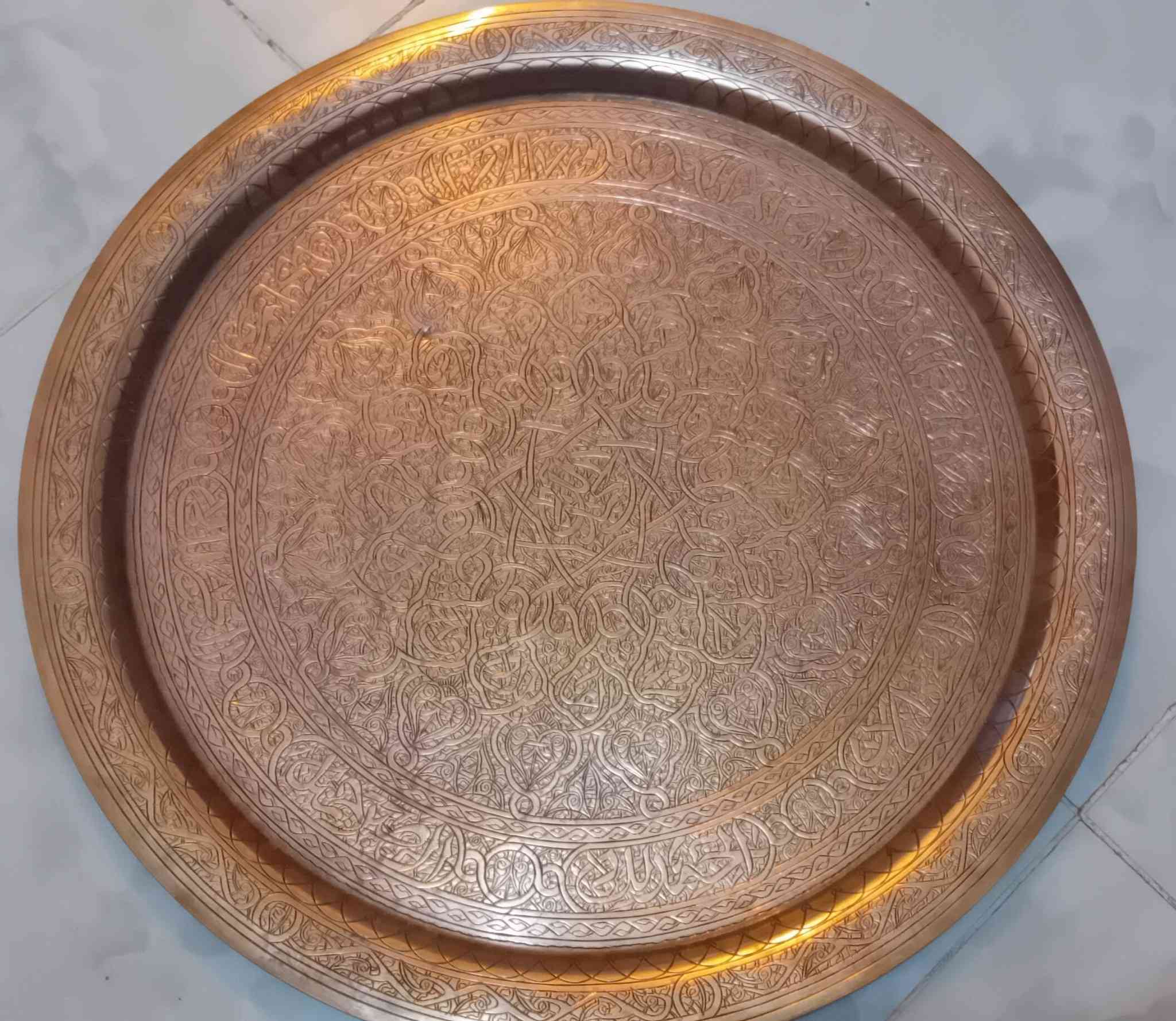 صينية نحاس ب ٢٠٠ تحتوي نقوش اسلامية وزخارف اسلامية


**إذا كنت صاحب هذا الإعلان وتريد حذفه لأي سبب، رجاءا أرسل رسالة إلى الدعم الفني**