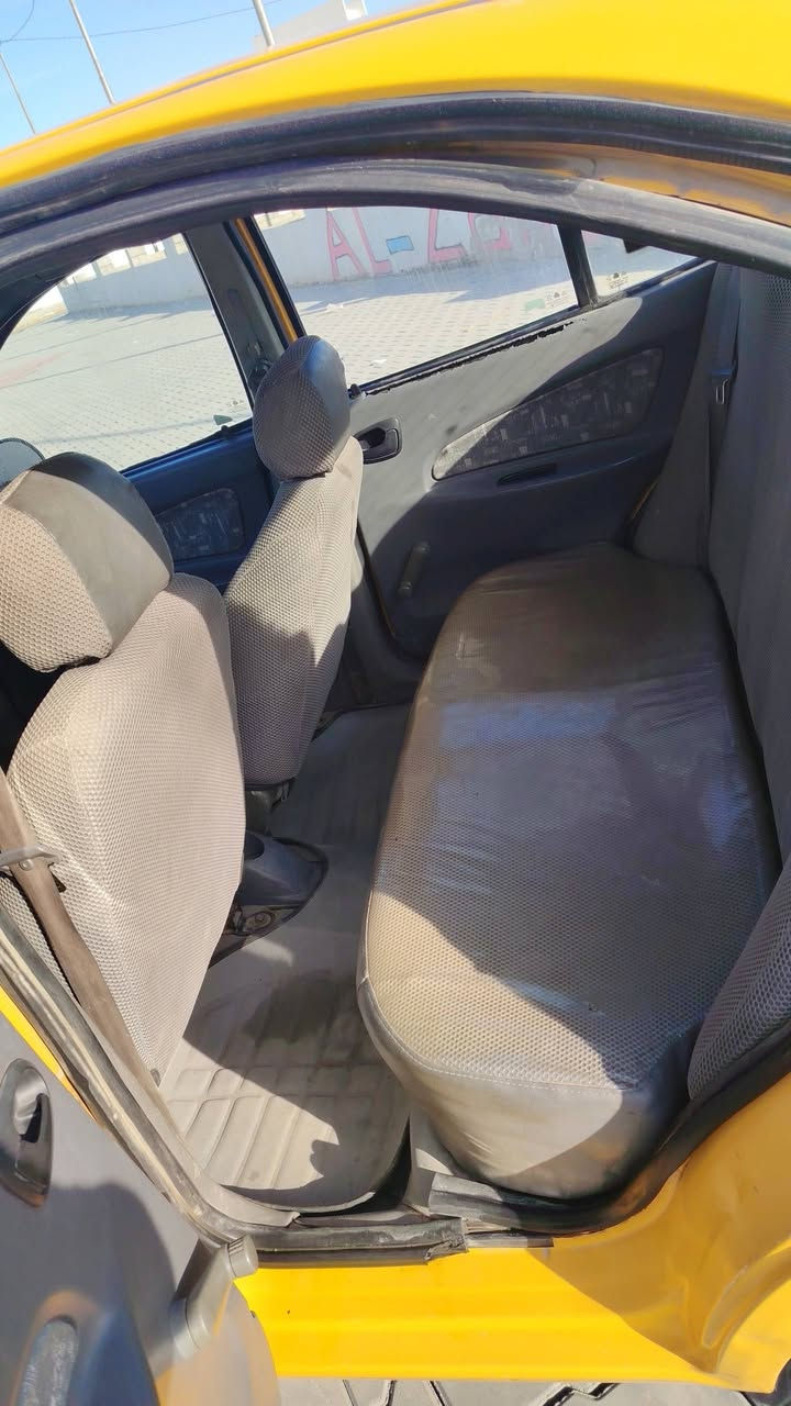 طيبه موديل ١٥
33 
بيهه طخه فوك قبق البانزين شبرين وسمكرتهه حار 
دوشمه كشنات وتنته يعني غرفه جديده
شاشه اندرويد كامره خلفيه
السياره بأسمي 
مصفره غرامات وهيئه
تبريد لا ثلج ولا هم يحزنون تبريد مال طيبه 
حماوه مرات تصعدة لان الجو يموع الحديد بس ع الاغلب جوه النص.
الحسينيه مال راشديه
***********
