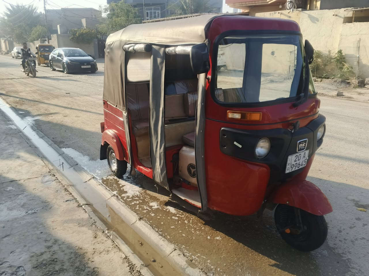 سلام عليكم تكتك للبيع موديل 2018 رقم اجنبي تحويل ثاني يوم مكاني بعقوبة التحرير تكتك خير من الله مكينه خير من الله لاتنقيص ولاتبخير اكسل خير من الله تخم تاير كهربائيات كلها شغاله السعر اتصل ودلل***********
