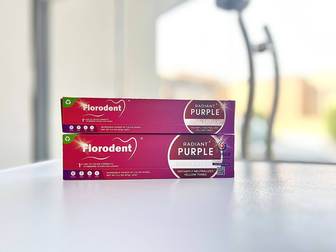 🔶 ابتسامة صحية تبدأ من العناية اليومية🔶
 
مع معجون الأسنان فلوريدا تحصل على نظافة متكاملة لأسنانك ولثتك.
تركيبته المتطورة تساعد على إزالة البلاك وتقوية مينا الأسنان، لتمنحك نفسًا منعشًا وابتسامة مشرقة طوال اليوم.

اجعل روتين العناية بأسنانك أفضل مع فلوريدا… لأن ابتسامتك تستحق الأفضل. 🦷
📩 للحجز أو الاستفسار راسلنا على الخاص 
📦 التوصيل متوفر جميع المحافظات


**إذا كنت صاحب هذا الإعلان وتريد حذفه لأي سبب، رجاءا أرسل رسالة إلى الدعم الفني**