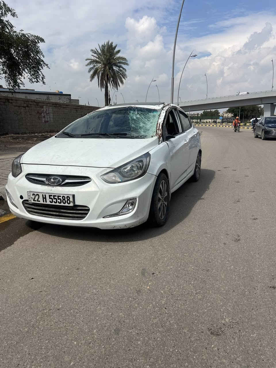 السلام عليكم اكسنت 2017  خليجي محرك 1600  فول مواصفات شغله وتمشي للبيع على حادثها  العنوان بغداد ***********
