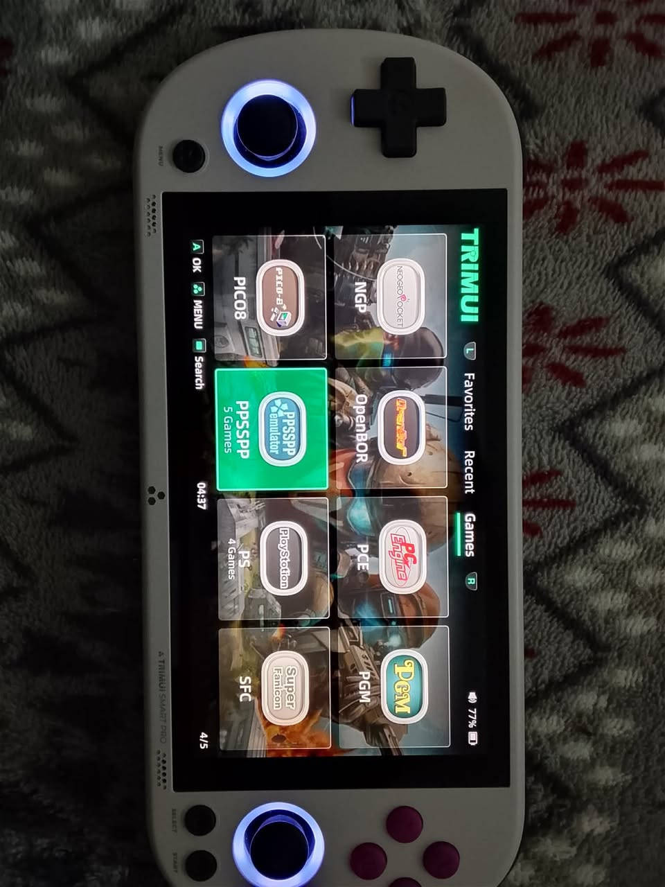 السلام عليكم 
جهاز العاب تريميو سمارت برو 
ذاكرة 128
يشغل جميع العاب بلي ستيشن القديمة والجديدة 
مع رام هدية واحد تيرا 
السعر 160


**إذا كنت صاحب هذا الإعلان وتريد حذفه لأي سبب، رجاءا أرسل رسالة إلى الدعم الفني**