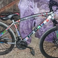 البايسكل للبيع او مراوس حجم البايسكل ٢٦ دبلات فول الون فيلي والتفاصيل ...