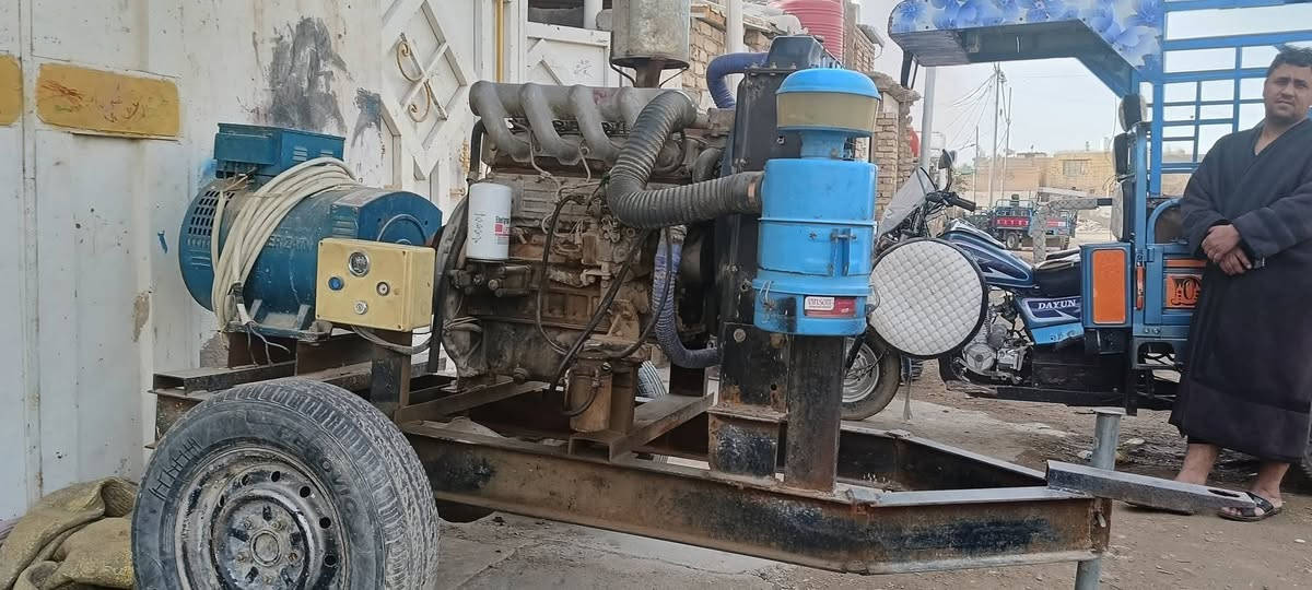 السلام عليكم مولد نوع دايو كوري وراس توليدصيني 30كيفي نظافته 90%جديد السعر 18ورقه الشراي يتصل على الموبايل ***********العنوان الكوت
