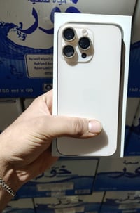 ايفون 16برو ماكس ذاكره 256+بطاريه 100+مشحون 125مره +جهاز نضيف ما مفتوح...