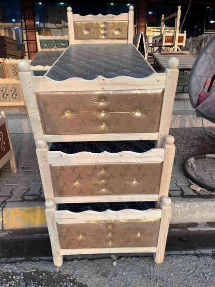 معرض وموبليات اميد 
قريوله خشب 
من معرض وموبليات اميد
انسب أسعار لدينا افتر سوك بل أخير تعال يمنا وأحكم بنفسك
💥💥📣📣📣📣
يتوفر لدينا غرفة نوم 5 قطع و غرفة نوم 6 قطع وغرفة نوم 7 قطع وغرفة نوم 8 قطع وغرفة نوم 9 قطع وغرفة نوم 10 قطع وغرفة نوم 11 قطع كل موديلات غرف نوم متوفر لدينا أكثر من 200 موديل  من غرف
يتوفر لدينا غرف نوم شبايي

دوشك نفرين أكثر من 10 موديل 
دوشك نفر واحد أكثر من 10 موديل

قريولة خشب و حديد
وسفري تركي و عراقي و صيني 

تعلاكات أكثر من 21 موديل

طبلاة أكثر من 50 موديل
خماسي و ثلاثي و رباعي 

كنتور بابين و 3 أبواب و 4 أبواب و5 أبواب  و 6 أبواب 

وكاروك اكثر من 15 موديل 

مستواليت 
امرايه عمودي
ميز مكتبي 
كراسي مكتبي 
ميز طعام🍱🍜
ميز تلفزيون📺
عش مرجوحة
عش أطفال 
طخم ديوان
قريوله طابقين
زحلكيه
مرجوحة حديقه 
ميز طعام حديقه🍴

العنوان قضاء طوز خورماتو شارع عام مقابل معرض الغدير مجاور ايوب ديكورات او مجاور علي فاتح الزراعي

بإدارة
علي عباس
***********
***********
