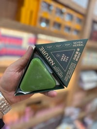 Seven Green Nature Shampoo Bar 🧼   صابون الشعر الأخضر الطبيعي💚   شامبو...