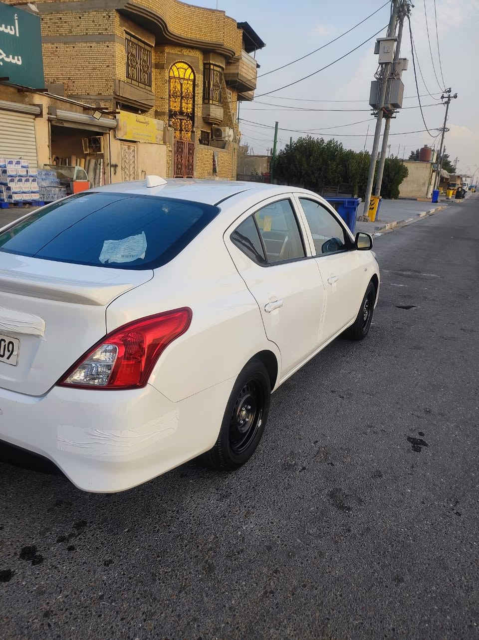 مكلف بلنشر نيسان سني موديل 25
كفاله عد بارد كد شبر بخشم البنيد *********** السعر 27بيها مجال

