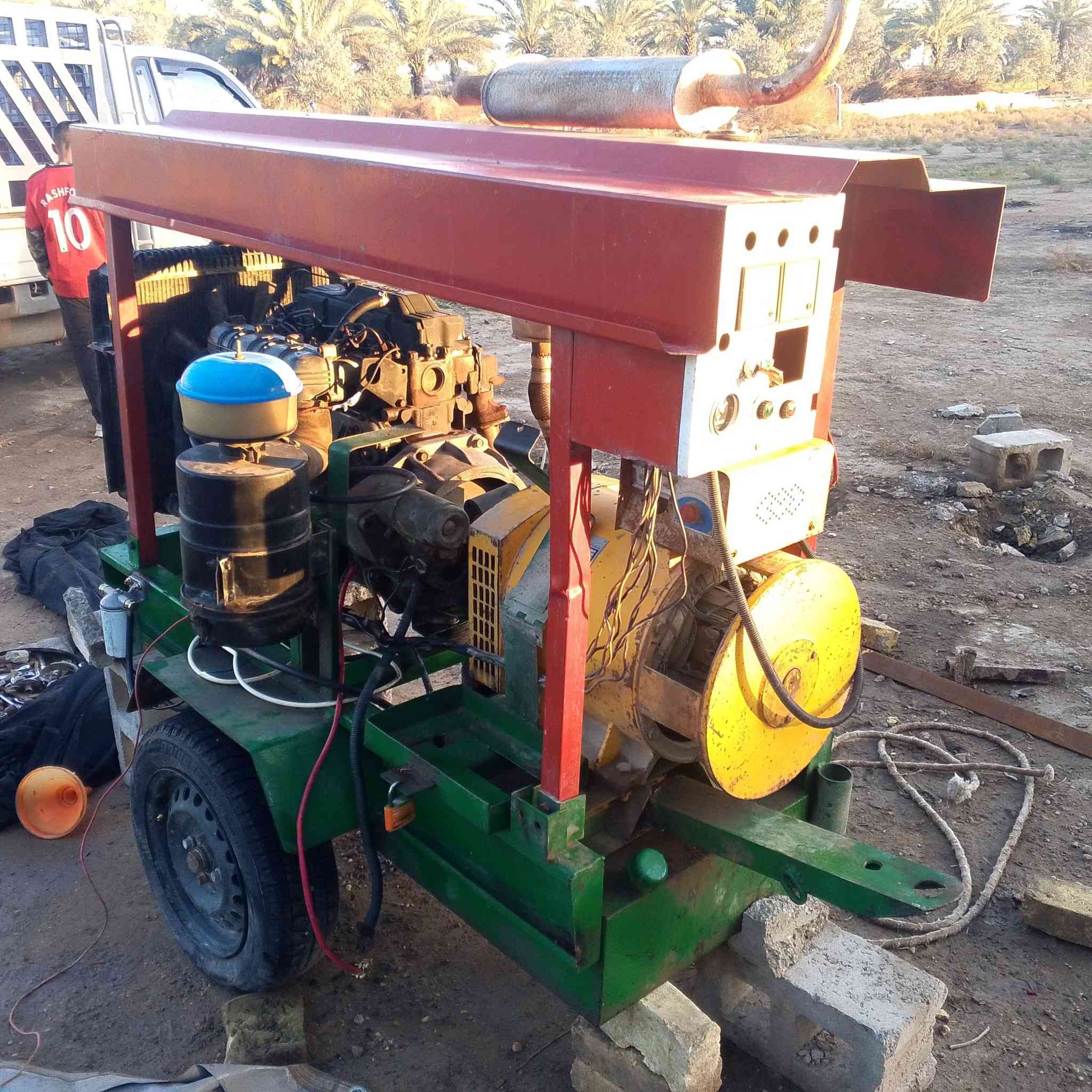 السلام عليكم مولد كيا نظيف كلش مكلف بالنشر هذا رقم صاحبه لا صرف لا تنقيص ولا بخار خيرن مولد يعني جديد *********** السعر 14 وبيشي قليل
