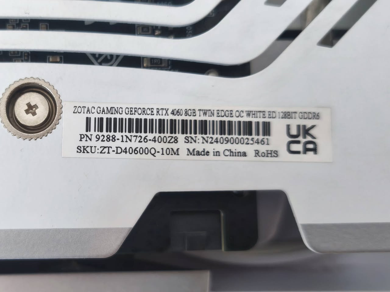 السلام عليكم 
كرت شاشة مستخدم قليل وغير مفتوح ونظيف جداً بالكارتونه للبيع
RTX 4060  8gb Zotac gaming
حرارة الكرت تحت الضغط العالي ماتعبر 71.
السعر 415 الف (سعر ثابت)
مكاني بغداد ومتوفر توصيل


**إذا كنت صاحب هذا الإعلان وتريد حذفه لأي سبب، رجاءا أرسل رسالة إلى الدعم الفني**