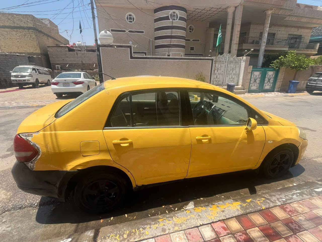سلام عليكم سياره البيع نيسان تيدا موديل 2008بسمي مصفره هيه وغرامات سياره حلوه وتخبل ورتبتهه كلهه تبريد ثلج شغال تحويل ثاني يوم الشراي اتصل وبيك خير وتدال ***********
