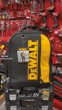 السيف للعدد .  AL SAIF TOOLS
متجر مختص في بيع العدد اليدوية والادوات والكهربائية .
 العنوان / بغداد _ الكرخ _ حي الحسين شارع 40 خلف كلية الرشيد.

السعر الحالي 89 الف .
كمية محدودة

 منتجات شركة DEWALT الامريكية .
 
حقيبة ظهر للأدوات .

DWST81690-1 .

  والملحقات والأجهزة الإلكترونية قماش دينير: مصنوع من مزيج من نسيج خارجي قوي 1200 دينير وبطانة 600 دينير لتوفير أقصى قدر من الحماية للعناصر القيمةقاعدة معززة مقاومة للماء: للحصول على أقصى قدر من الحماية من أضرار الطقس المحتملة والتآكل .

تتميز حقيبة الظهر DEWALT®️ Tool Backpack DWST181690-1 بأنها قوية ومتينة وتوفر مساحة تخزين آمنة وواسعة لمجموعة كبيرة من الأدوات، مما يتيح للمستخدم تنظيم كل ما يحتاجه للعمل، مع إمكانية الوصول الكامل إلى العناصر الأساسية والنقل بدون استخدام اليدين للمعدات اليومية الحيوية.

ميزات إضافية
نظام تخزين آمن: ينظم الأدوات ويحتفظ بها في مكان واحد مع إمكانية الوصول إليها بسهولة دون استخدام اليدين عند التنقل حجرة مبطنة: لحمل الكمبيوتر المحمول أو الجهاز اللوحي أو المستندات بأمان أثناء النقل أحزمة كتف وقص مبطنة معززة: توفر الراحة أثناء النقل، مع حزام أمتعة عملي للتثبيت على عربة التسوق

المواصفات الفنية 

سعة الوزن 
25 كجم

نوع المقبض
مقبض الحمل وحزام الكتف

عرض المنتج 
34 سم

السعة 
24 لترًا

وزن المنتج 
3 كجم

ارتفاع المنتج 
47 سم

تخزين محمي للكمبيوتر المحمول/الكمبيوتر اللوحي
نعم

العمق 
23 سم

قاعدة مقاومة للماء
نعم

للاستفسار و للطلب 🔻

🚚 خدمة التوصيل داخل بغداد: 5,000 دينار فقط.
🌍 يوجد توصيل أيضًا إلى جميع محافظات العراق.
⏰ التوصيل بين 24 إلى 48 ساعة.
📥 للحجز، يرجى مراسلة الصفحة عبر الواتساب على الرقم: ***********
وإرسال صورة المنتج، اسم الشخص المستلم، عنوان السكن، ورقم الهاتف.
#Tools #baghdad #Iraq #erbil #basra #mansor 
#عدد #ادوات #بغداد #العراق #اربيل #البصرة #المنصور
