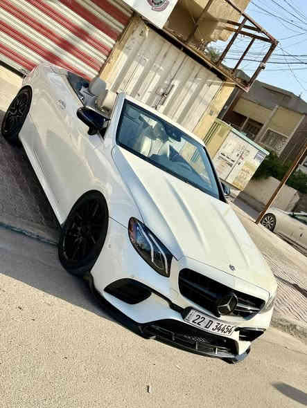 السلام عليكم 
للبيع او المراوس بسياره سعرهه اقل 

6 سلندر V6(3000cc) تون توربو

مرسيدس بنز هي E400 2018 
فول فول مواصفات Convertible

شاشه متصل متغيره (٣ اشكال)
دبل ماوس
كشنات تدفئة وتبريد
لايتات زينون داينمك 
كشنات مساج
داخل جلد (ابيض اصل والدشبول والبطاين لون حبري طلب خاص 
كامره خلفية دواره 
حساسات 360
رادار امامي 
رادار خلفي
نقطه عمياء
اوتو بارك
سستم سماعات برومستر
الوان ٦٤ متغيره
ويل ٢٠ اصل
ماشيه ٥٢ الف 
وبعد هواي مواصفات معروفة بلمارسدس 
السياره صفر مسج ولا عطل و ادامتهه بوكالة مرسيدس و مسجلة بيهه
السياره وارد امريكي حادثها فقط (قبغ الجنطه) بدون ايرباك وبيها قطعة ونص رش من امريكا
سعرهه ٣٣٠ ورقه 
مكانها بغداد الغدير  
رقمي 
***********
