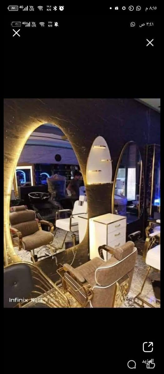 ✨ جدد صالونك بأرقى أثاث الحلاقة!
كراسي مريحة – مرايا أنيقة – وحدات أنيقة للتخزين ✨
📩 احجز تصميم أثاث خاص بك الآن!


**إذا كنت صاحب هذا الإعلان وتريد حذفه لأي سبب، رجاءا أرسل رسالة إلى الدعم الفني**