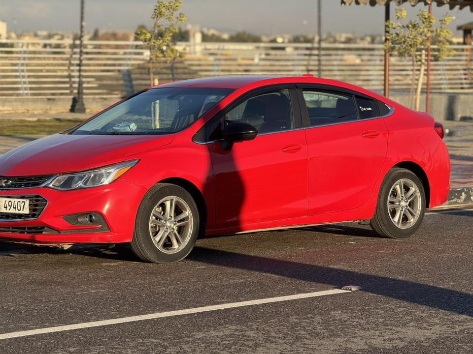 ‼️شوفرليت كروز 2017  بيع فقط ونقد
🔴رقم اربيل 
كير توماتيك 6نمر✈️
مواصفات LT
 شاشة كبيره تدعم كار بلي + مثبت سرعه+توقف ذاتي اوتو ستوب 
محرك  مبدل 1.5 تيربو شرط بانزين عادي وتبريد 
محرك مبدل  كصه  شرط التحويل السيارة باسمي شخصياً 
اقتصاديه كلش بالبانزين 
كير محرك تبريد تدفئه كله بشرط 
(ضررها 5 قطع اني أبيعك حزام 
🔵مكانها موصل جانب الايمن 
للاتصال/ *********** فقط اتصال 
غير متواجد ع نت شراي اتصل
