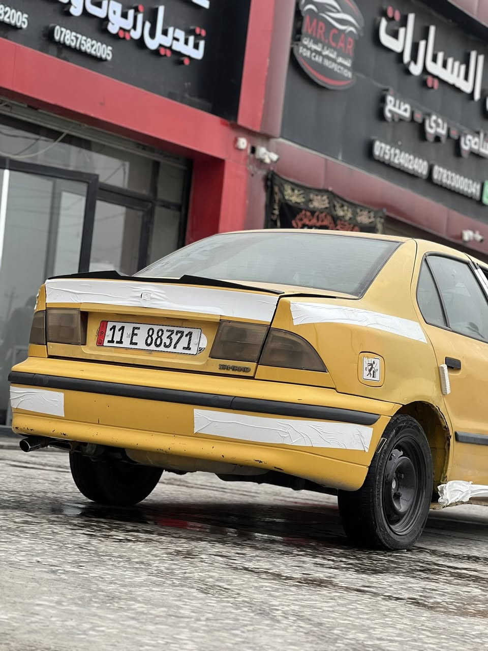 سلام عليكم سمند 2013 للبيع نضافة الكشر 80 ‎%‎كير جديد  محرك خير من اللة نصبتها حلوة تخم تاير جديد بس يرادلها ترتيبات مكان بغداد *********** سعر 39
