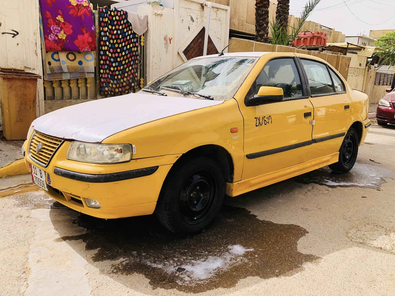 السلام عليكم سمند للبيع موديل ١٢ رقم نكليزي جديد تحويل ثاني يوم مصفره هيئه وغرامات تبريد ثلج السياره كلش نضيفه العنوان بغداد الحسينيه السعر٣٦ وبيها مجال التواصل ***********
