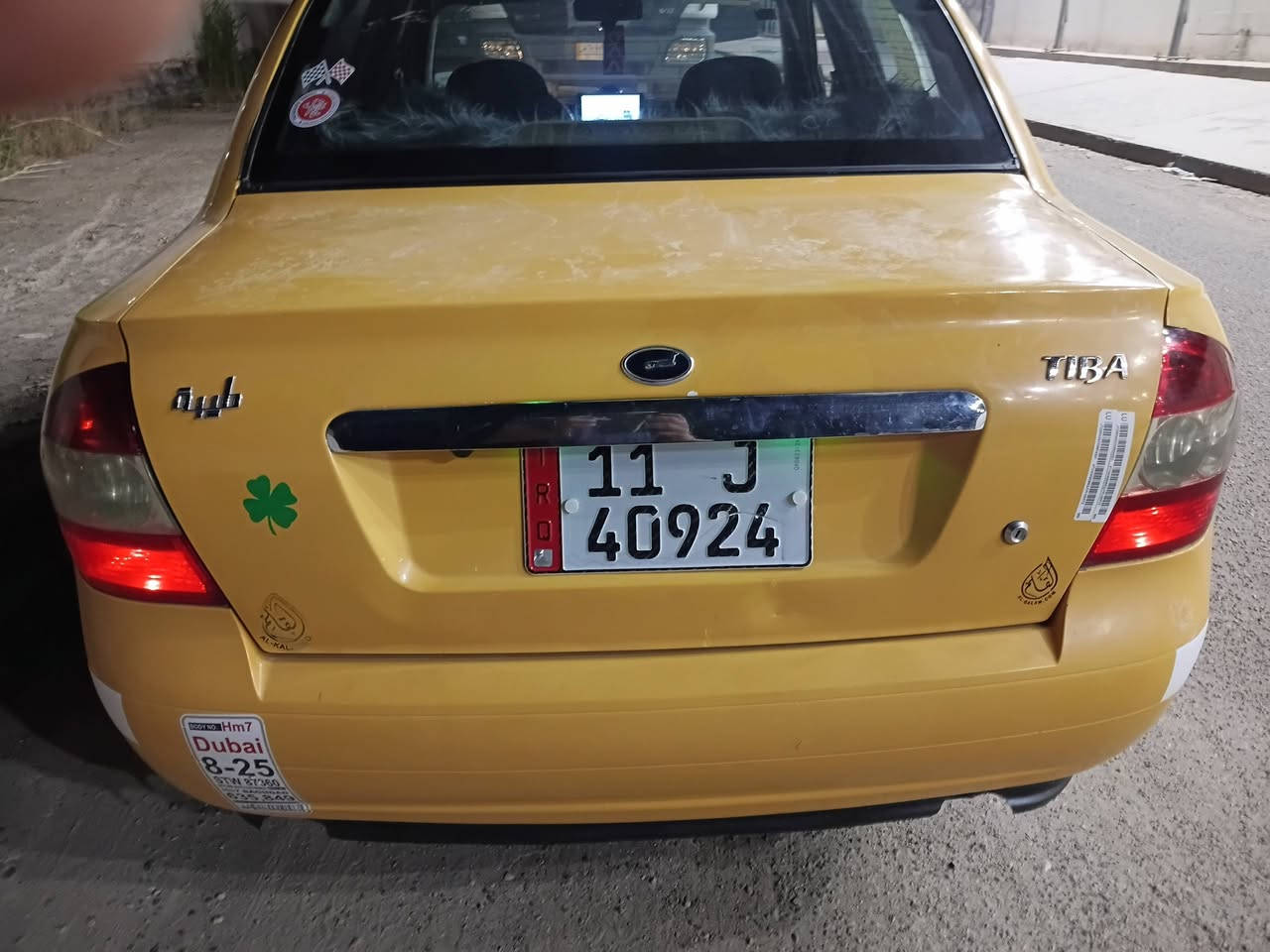 طيبة موديل ١٥ رقم نكليزي وهزة جديدة 
مصفرة هية وغرمات تبريد محرك كية خير من الله جدد كشرها شوفتك عينك بيها ملاحضات صبغ بدون ضربة لا تبديل سعر ٣٥ الهاتف ***********
