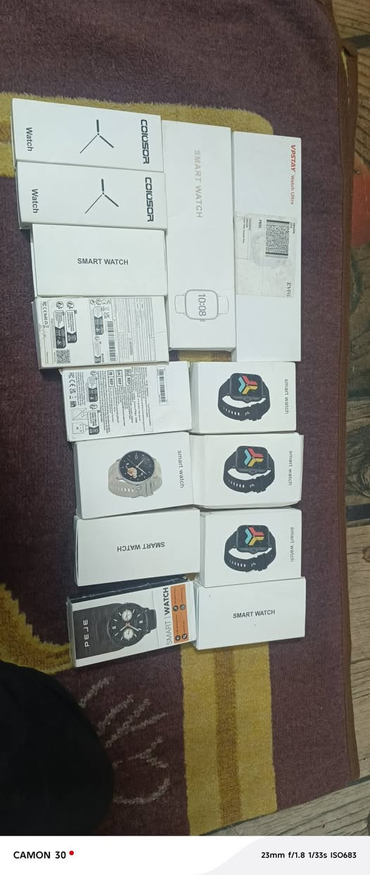 شلعه ساعه سمارت جديد مال امازون 14 قطعه السعر 140 مع التوصيل ***********
