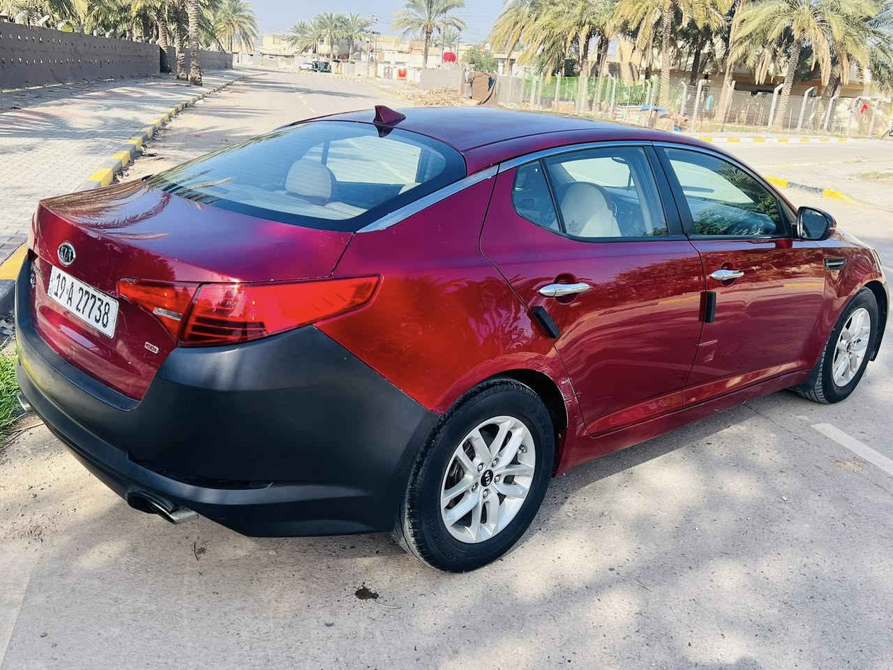 كيا أوبتما موديل  2012  مكينه و كير وحداديه و تبريد كفاله وارد امريكي حادث جاملغ وبنيد رقم جديد السعر  89  وبيه مجال بصيط حجم المحرك 2400   

‭0776 463 8092‬
