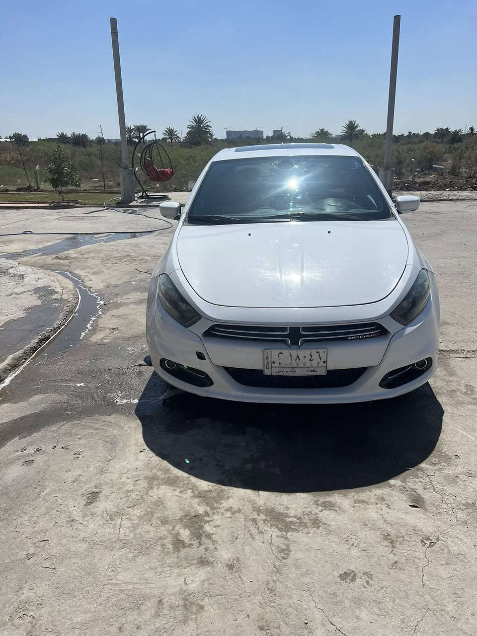 دوج دارت موديل 2013 بدون صبغ سياره جديد وارقام جديده وهزه جديده وبسمي تحويل مباشر سياره فول موصافات فتحه شاشه كبيره مكينه 2000  سعر85 ورقه مجال قليل حك جيتك مكان سياره غزاليه شارع البداله ***********
