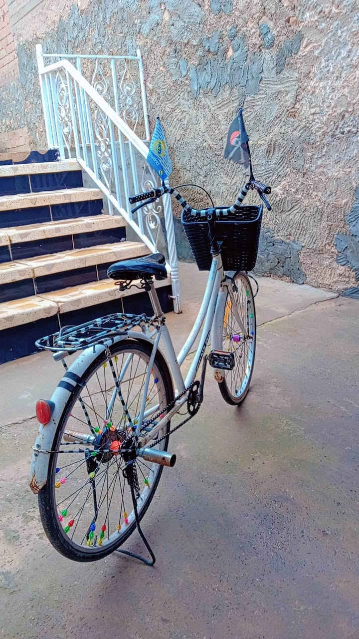 للبيع بايسكل حدباء حجم 26كلش نضيف ما بي أي عطل السعر 65 مكاني #عياضيةاوتلعفر رقم ***********
