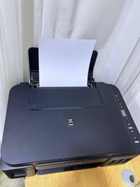 طابعة كانون G2411 • طباعتها جيدة • بيها صوت
