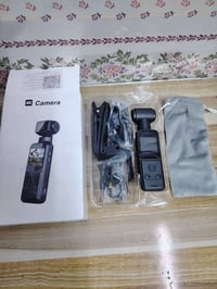 كاميرا جسم رياضية 4K مع ميكروفون خارجي، كاميرا جيب صغيرة Wifi للفيديو ...