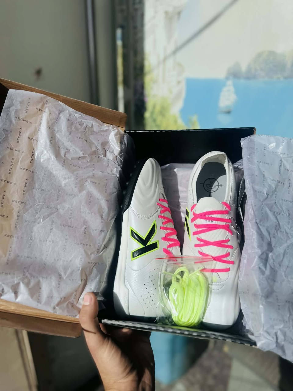 كيلمي وكاله مامستخدم
قياس 41
42
43
توصيل كافه محافظات العراق


**إذا كنت صاحب هذا الإعلان وتريد حذفه لأي سبب، رجاءا أرسل رسالة إلى الدعم الفني**