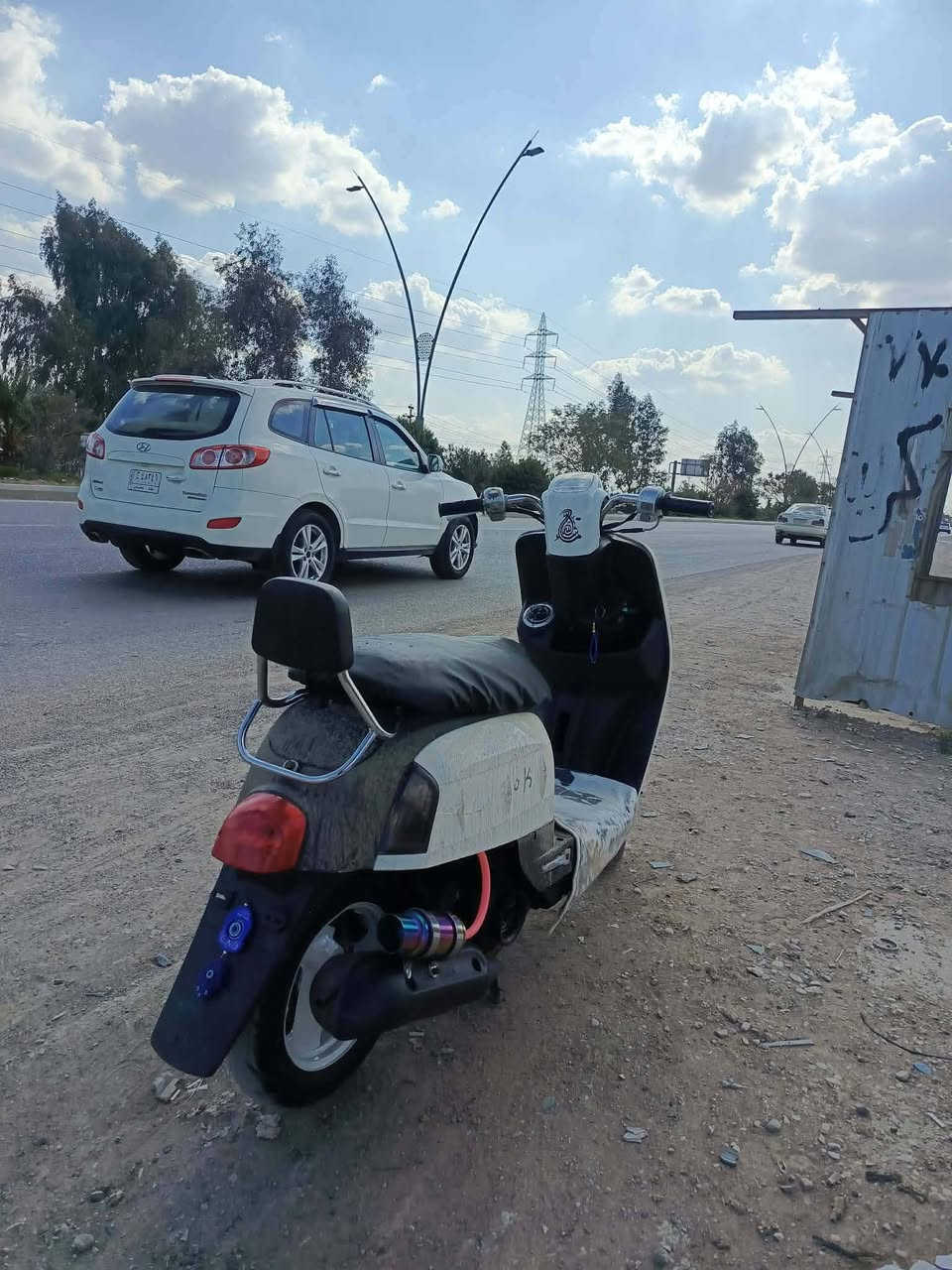 السلام عليكم دراجه بوليس دراجه خير من الله كامله مكمله كهربايات كله شغال سلف هندر دچوه خلفيه تنفيس مال سوب تايرات جددد لبيع اومراوس مكاني ديالئ التحرير رقمي ***********السعر 500
