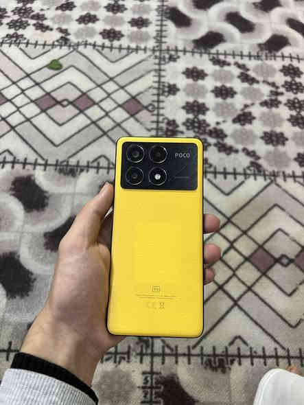 سلام عليكم للبيع جهاز POCO X6 PRO ذاكره 512
مستخدم جهاز نضيف ما متعوب كامرته وشاشته سالمات
ما داخل تصليح كلشي بي شغال
سعر 275 وبي مجال 
مكاني قرنة نهيرات
***********
