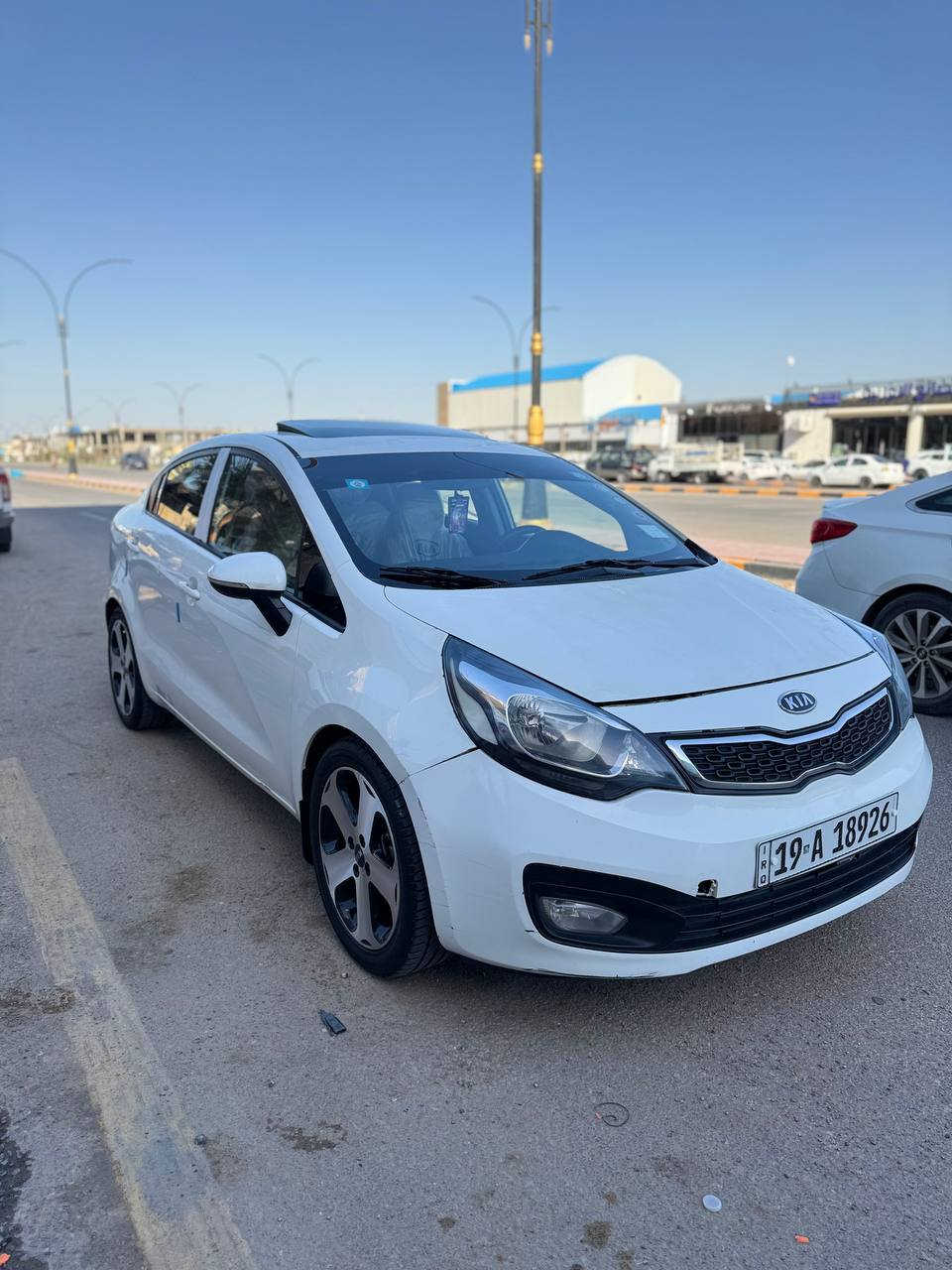 كيا ريو 2013 خليجي
بدون صبغ بس بارد وبيه جراد خفيف بالقماره
مكينه 1.600 قطرتين كير مكينه تبريد حداديه كله جاهز
رقم كربلاء مشروع وطني وباسمي وسنويه وهزه جديده
فول مواصفات سلايد روف تحكمات مري شفط كامره وشاشه وحساسات واشاير بالمري ويل كب 5
مكاني نجف حي ميسان
***********
