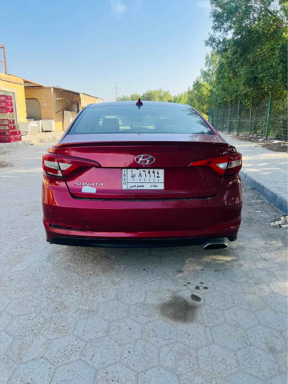 سوناتا امريكي 
مديل 2015
رقم بغداد بسمي
حادثه جاملغ وبنيد ب امريكا وب العراق باب السايق
سعر 110 وبيه مجال
*********** النجف, العراق
