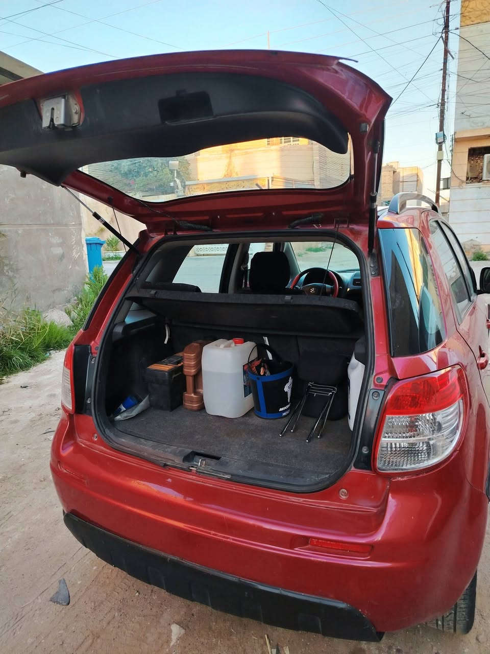 ‏سوزوكي SX4 موديل 2014 ياباني 🇯🇵اصلي ( خليجي )
‏لون احمر🍅 .. رقم بغداد دولي مميز
‏محرك 2000 اقتصادي جدا و دبل كير اوتوماتيك عادي 
تبريد تدفئه جيد .شفتات بالستيرن ، تحكم ستيرن ..ABS ..لايت عدسه زنون💡 ..
تخم تاير ويل كب بلادي.. 
داخل سياره جديد 💯
‏صبغ رش فقط سبب الشخوط 3 قطع فقط عندي سونار
بلكات نوزلات فيت بم مجاول جويتر كله جديد 
دهن الماني اصلي شرط بانزين محسن شرط 💯
بغداد علي الصالح مقابيل مرور الطوبجي
***********...***********
السعر 75 بيها مجال بسيط جدا
