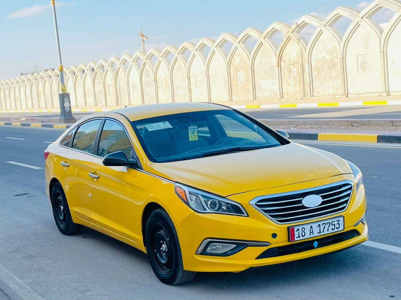 سلام عليكم البيع هونداي سوناتا موديل 2015 وأرد امريكي دعاميه إماميه بدون دواخل بدون فتح مكفوله كفالة عامة سيارة جديدة وجاهزة من كلشي تبريد ثلج حدادية تخم تاير كير ومكينة 2400 مكفولات سنوية الغاية 2027 هيه غرامات مصفره هزه جديده سياره احله من صور السعر 122 لاستفسار علا رقم*********** مكان سياره كربلاء مكلف بل نشر رجاء
