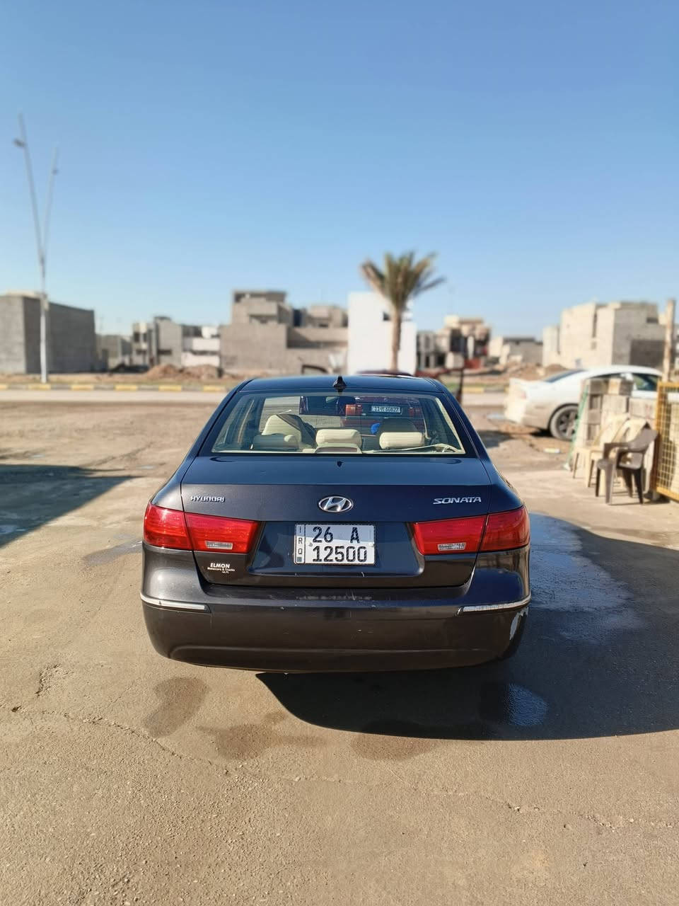 السلام عليكم 
للبيع سوناتا 2009 وارد امريكي كلين ليبل واحد لون جوزي برونزي مكفوله كفاله عامه حتى بارد مابيها محرك 2400 شرط اربعه حساس كير شرط صدر جديد تأيرات جدد السعر 134 وبيها مجال مكان السياره تكريت ***********
